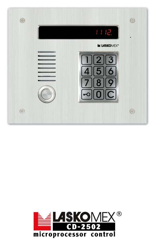 CD-2502xx Digitální systém domácích telefonů