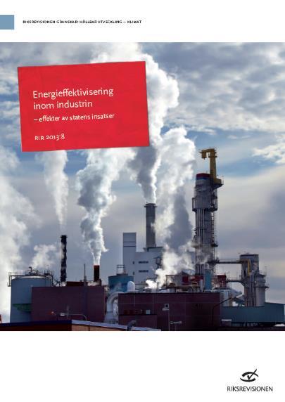 Příklad Švédsko Název: Energetická účinnost v průmyslu dopady činnosti