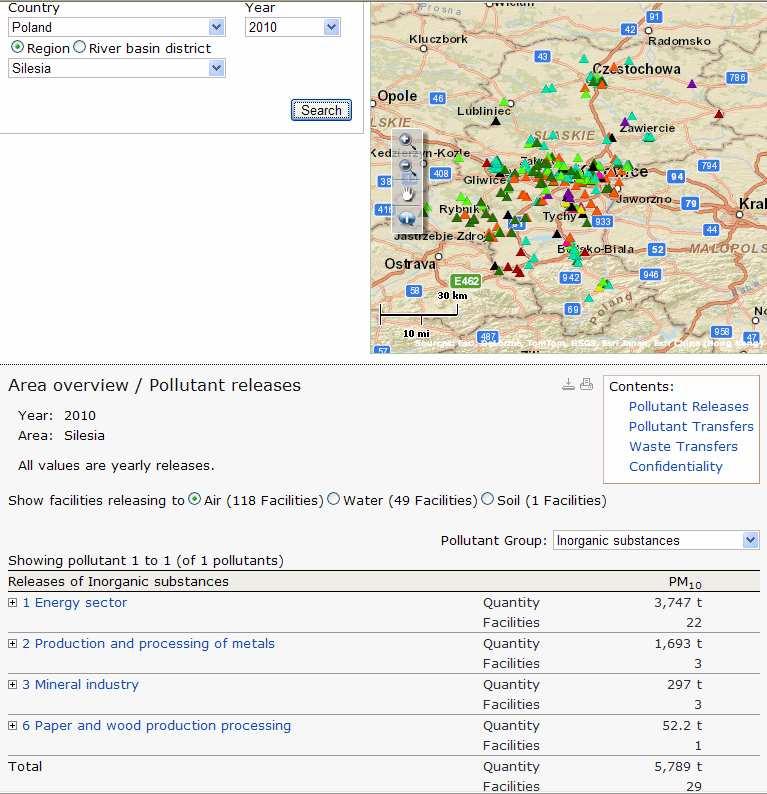 cca 6 kt suspendovaných částic PM10 zdroj: