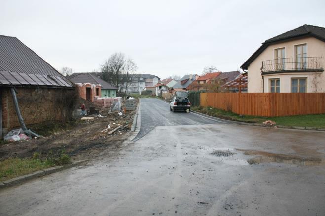osvětlení, dým, sálavé teplo, hluk, překážky a podobně) nová komunikace na ul. Jabloňová nová komunikace na ul. Olejna 2.