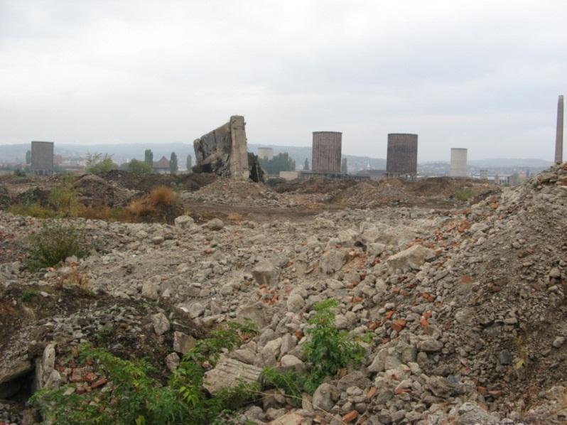 (Romania) demolitions as start of