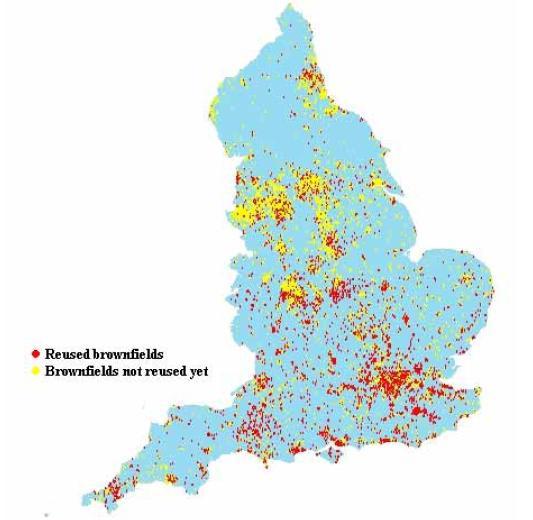 3. Faktory úspěchu příklad jiných zemí Londýn a jižní Anglie podíl revitalizovaných brownfields je vyšší než v tradičních průmyslových městech na severu; Méně