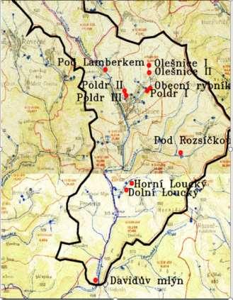 VD v oblasti obcí Olešnice, Crhov, Louka, Sychotín, Dne 15.7.