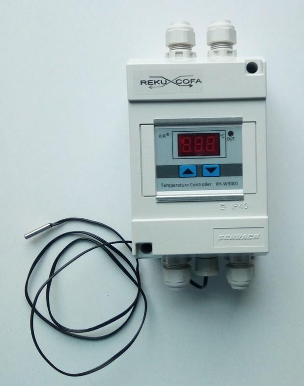 11. Specifikace termostatu Napájejí napětí 220-240 VAC - 50-60Hz Max. spínací proud 10 A Rozsah měření teploty 50 až 110 C Rozlišení měř. Teploty 0,2 C Max.