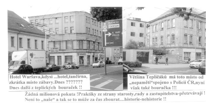 TREFA STRANA 2 Patrioti ČR se ptají..: Lze zachraňovat další bortící se teplické objekty?