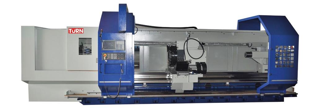 Představení HLC-S Horizontální soustruhy řady HLC-S jsou CNC řízené stroje se