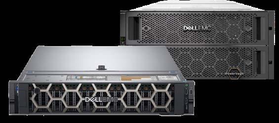 DELL EMC Powervault ME4 FC / iscsi / SAS Podpora přímého připojení Veškerý software v ceně Bez dodatečných nákladů ADAPT, Tiering, SSD Cache Funkce,