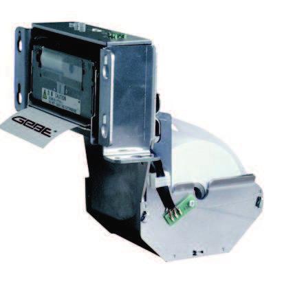 Tiskárna INFO Compact GPT-6772/6773 Termotiskárna pro řešení s čelním panelem nebo zachytáváním papíru RS232 nebo USB 203 dpi Text a grafika, čárový kód, rychlost