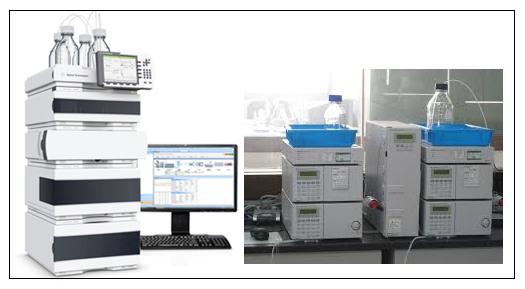 Stanovení antioxidantů pomocí HPLC Mnoţství jednotlivých antioxidačních sloučenin ve vzorcích vína byly stanoveny metodou HPLC měřicím přístrojem Shimadzu LC-10A (Obrázek 16).