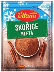 Skořice mletá 23 g, celá