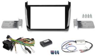 KIT-X802POLO Instalační Kit pro X802D-U (VW Polo 5) Instalační sada pro VW Polo 5 / GTI (6C) rok výroby 2014 a novější učiní instalaci modelu X802D-U velmi snadnou.