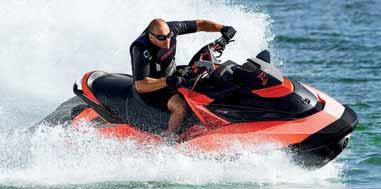 sk SEA-DOO VODNÍ SKÚTRY GTR 215 Cena: 374 000 Kč včetně DPH RXT 260 Cena: 463 000 Kč včetně DPH Délka: 3,37 m Hmotnost: