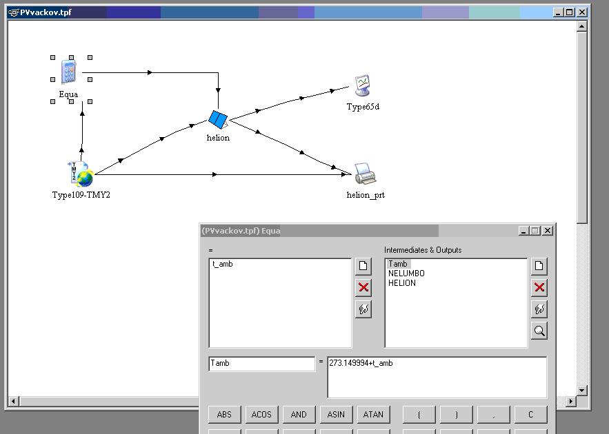 Počítačová simulace - TRNSYS Počítačová simulace dynamického chování soustav.