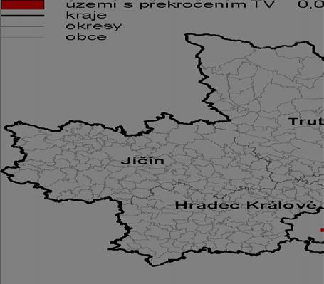 limitu pro benzo(a)pyren (v % území)