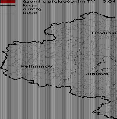 pro benzo(a)pyren (v % území) Stavební úřad
