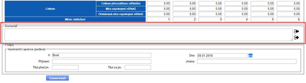 Uložené texty spolu s rozhraním pro jejich přidávání, mazání a editaci najdete v záložce Nastavení > Databáze textů > Elektronické formuláře v oranžové liště.