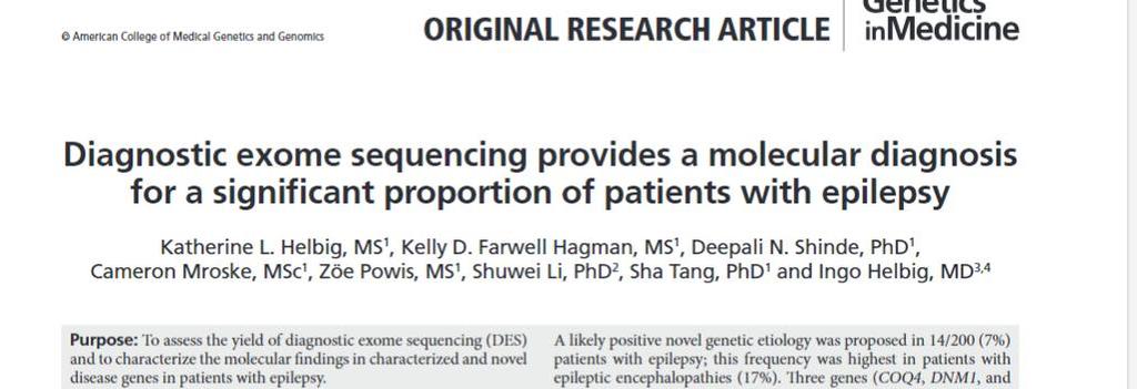 Among patients with epileptic encephalopathies, the highest positive rate was observed in patients with neonatal-onset epileptic encephalopathies (58.