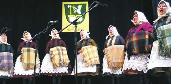 Do té doby jsme zpívaly jen jakou součást vystoupení folklorní skupiny Suchovjan. Potěšilo nás to a pustily jsme se do nácviku adventních písniček.