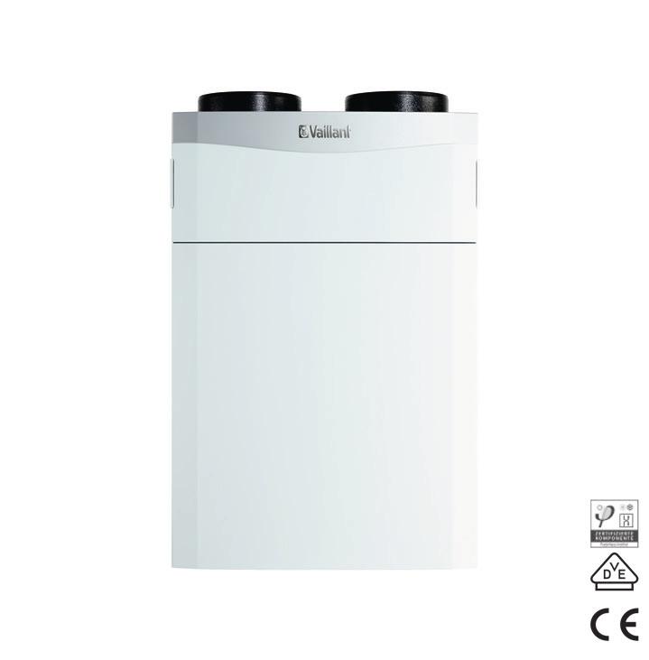 3 Popis rekuperační jednotky Představení výrobku Specifické rysy ventilační (rekuperační) jednotka s křížovo-protiproudým výměníkem tepla s vysokou termickou účinností 87 % schopnost plného provozu