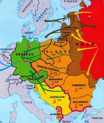 SSSR dosáhl uznání západních hranic z r.