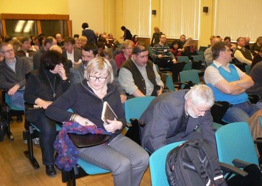 Z Z činnosti SPOV ČR 19 Konference o pozemkových úpravách na MZe vzbudila zájem odborníků, zemědělců i starostů Téměř sto padesát lidí zaplnilo v úterý 26.