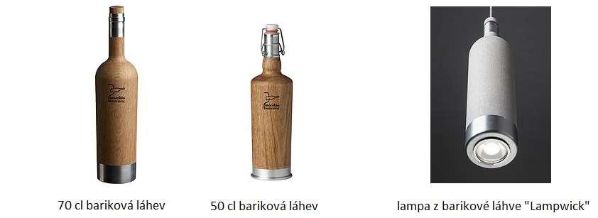 Obrázek 5 Láhev na víno typu barrique od firmy Pinocchio Barrique Zdroj: Pinocchio Barrique (2017) Vína zrající při použití těchto alternativ nemohou být označována jako bariková.