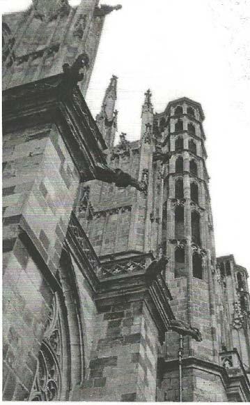Hlavního rozmachu dosáhlo používání pískovce od poloviny 14. století v gotickém období. Bylo to zásluhou stavby chrámu sv. Víta na Pražském hradě (obr. 5.3), kde se používal prakticky jen pískovec.