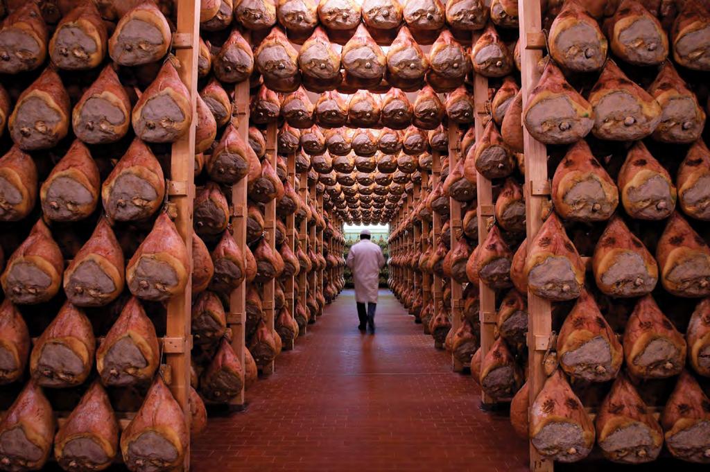 Navštivte les šunek v Parmě vy soce konzumní svět, často vysoce vzdálen od skutečné gastronomie a potravinového umění, avšak pln podnikatelského úspěchu, přináší příběhy Králové chuti, Ham burger, Mr.