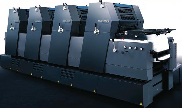 Praxe Svět tisku 10/2009 74 Heidelberg Printmaster GTO 52 dodejme, že v maloformátovém segmentu tento výrobce nabízí i dvoubarvové stroje s označením H234A (tiskový formát A3+ 340 x 450 mm), stroje