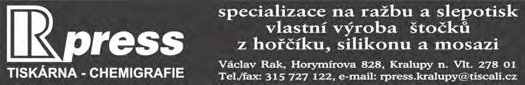 Svět tisku 10/2009 87 Nabídky, výrobky, služby NABÍZÍME K PRODEJI Šestibarvový ofsetový stroj s lakovací jednotkou KOMORI NEW LITHRONE 628 II + LX Rok výroby 2004, počet výtisků 40 mil., max.