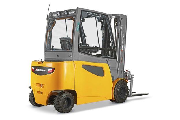 Optimální energetická účinnost Výkonové varianty Efficiency a drive&liftplus Výměna baterie z boku Individuální koncepce obsluhy Ergonomické pracoviště řidiče EFG 425k/425/430k/430/S30 Elektrický