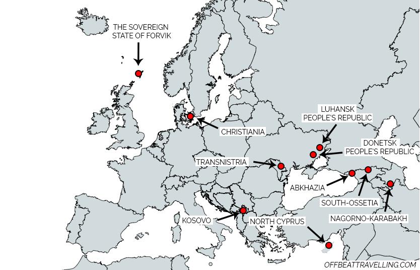 41 41 Countries that Don t Exist: 2 Kick-Ass Route Ideas to