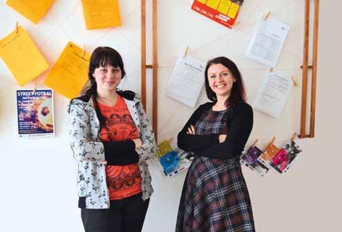 ze života v horních měcholupech a hostivaři Terénní sociální pracovnice z organizace Proxima Sociale Bc. Tereza Svobodová, DiS., a Mgr.