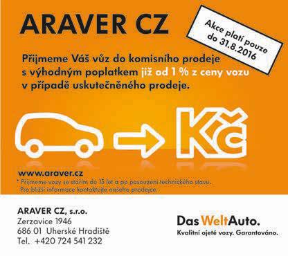 VELEHRAD OBRAZEM Ohlédnutí za letošními Dny lidí dobré vůle na Velehradě str. 22 a 23 STRANA 7 KUPKOFEST V prázdninovém seriálu DOBRÉHO DNE vás pozveme na letní festival do Nivnice Pondělí 11.