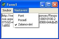 Teď už nám jen zbývá doprogramovat vlastnosti Memo. 18. Začneme nastavením fontu Memo. Budeme potřebovat další nevizuální komponentu ze záložky Dialogs a to FontDialog.