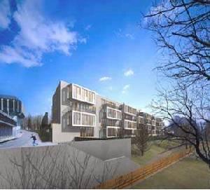Kromě renomovaných architektů byl vyzván i mladý tým ATELIER 69 -ARCHITEKTI, který svým návrhem v soutěži zvítězil.