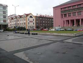 arch. Tomáš Hradečný ŽELEZNÝ BROD VALAŠSKÉ MEZIŘÍČÍ SOKOLOV VALAŠSKÉ KLOBOUKY SOKOLOV Revitalizace náměstí Budovatelů a ulice 5.