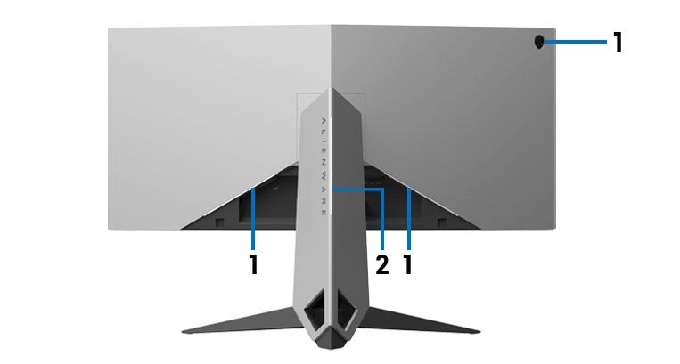AlienFX Lighting (Osvětlení AlienFX) Pomocí této nabídky upravte osvětlení loga