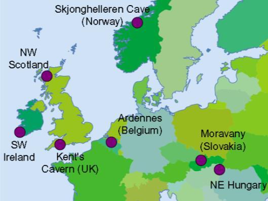 norník rudý v Ardenách v Belgii) jižní svahy středních poloh karpatských pohoří