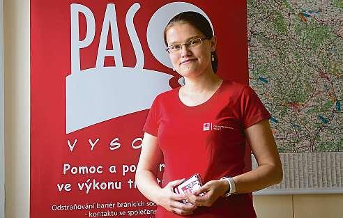 terénního programu Marta Mašková v rámci sociální služby Al Paso pomáhá na Vysočině klientům vracejícím se z výkonu trestu a jejich blízkým.