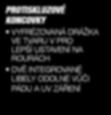 PROTISKLUZOVÉ KONCOVKY VYFRÉZOVANÁ DRÁŽKA VE TVARU V PRO