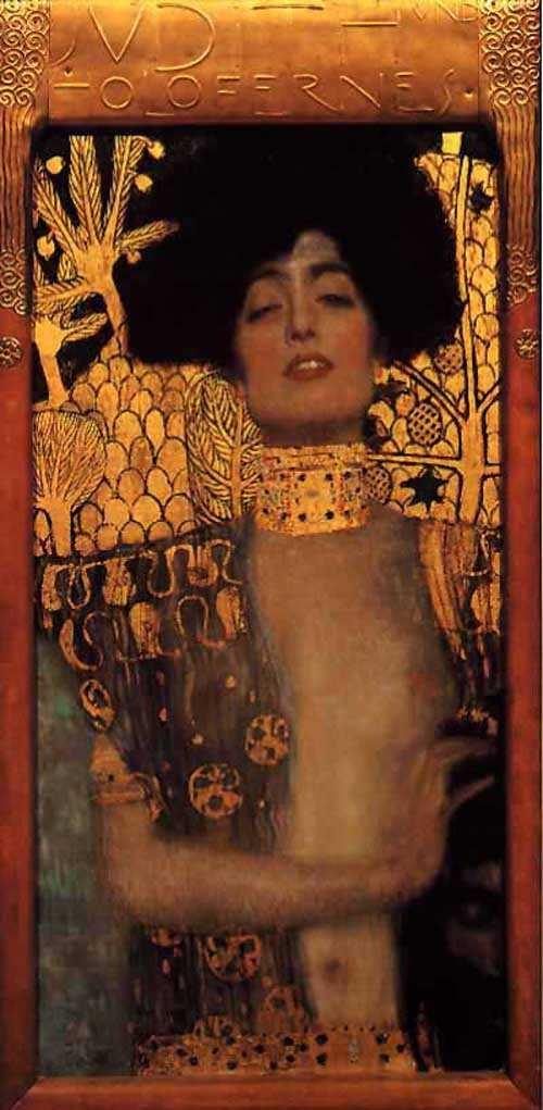 Obr. 7 Judita s hlavou Holoferna, Gustav Klimt [8] 2.6.1.