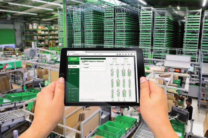 Toto řešení se snadno implementuje, zajišťuje jasná hlášení při poruše a díky rychlejšímu odstranění poruch umožňuje vysokou disponibilitu strojů a zařízení.