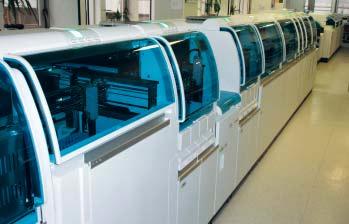 2017: cobas 8000 I. (2x cobas c 702 + cobas e 801) cobas 8000 II.