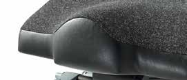 Ovládání mechaniky Možnosti čalounění sedadla MECHANIKA EXTREM nezávislý sklon sedáku/otáčení rychlonastavení