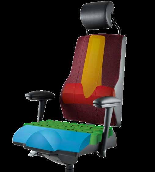 Židle OPERATOR splňují technické, hygienické i ergonomické vlastnosti pro dlouhé pracovní sezení dispečerů (až 24 hod) v nepřetržitých provozech.