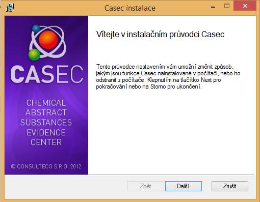 5. Spusťte instalaci programu a