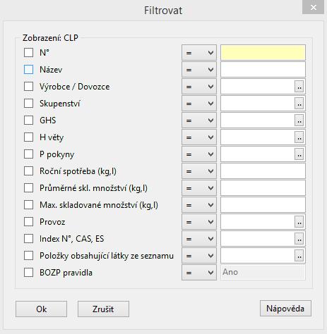 7. VYHLEDÁVÁNÍ 7.1. Filtrování dat Filtrování dat slouží k zobrazení dat podle určitých kritérií. Tato kritéria se mohou spojovat, tzn., můžete data filtrovat zároveň podle několika hodnot.