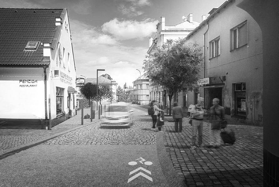 VESELSKÁ odhad ceny: cena studie: 4 850 m2 částečně realizováno 10 000 000 Kč projekt, studie Ulice Veselská je po Nádražní ulici druhou nejdůležitejší spojnicí Náměstí republiky s jižní částí města,