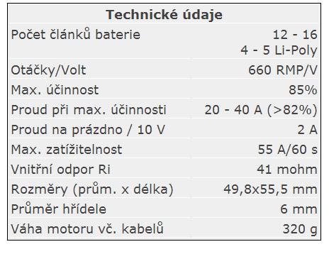 Typ: FOXY G2 Li-Pol 5000mAh/18,5V 36/70C Grafy potřebného výkonu a tahu při 8000 [ot/min] a pro vrtuli 11x7.